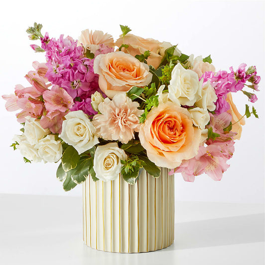 Paradise Bouquet with Ivory Vase –  Floral Boutique, Lynnfield MA