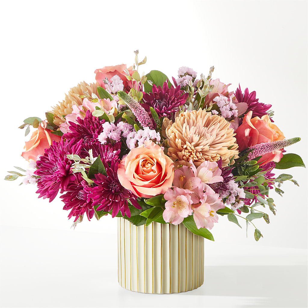 Berry Cobbler Bouquet with Ivory Vase –  Floral Boutique, Lynnfield MA