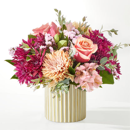 Berry Cobbler Bouquet with Ivory Vase –  Floral Boutique, Lynnfield MA