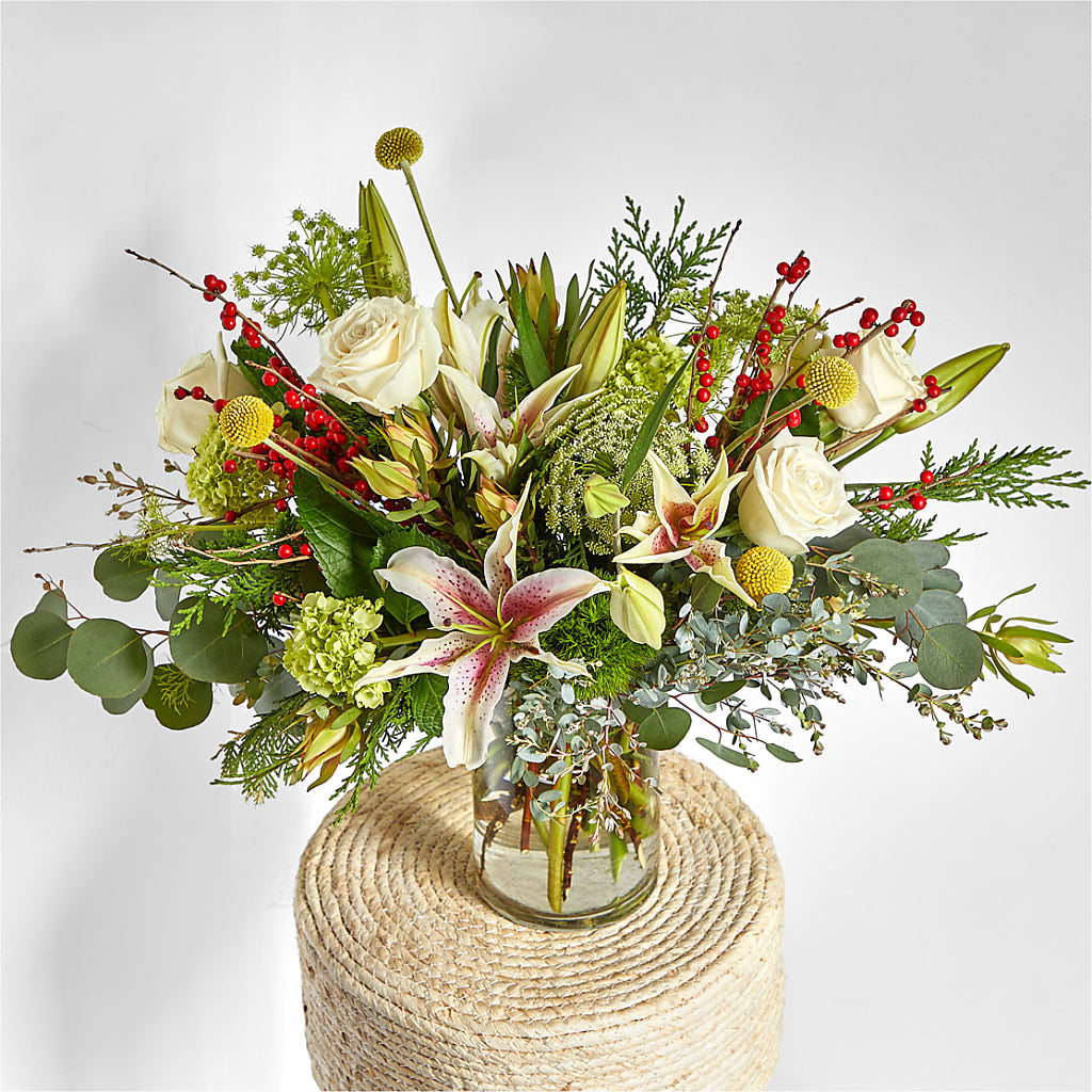Berry & Bright Bouquet –  Floral Boutique, Lynnfield MA