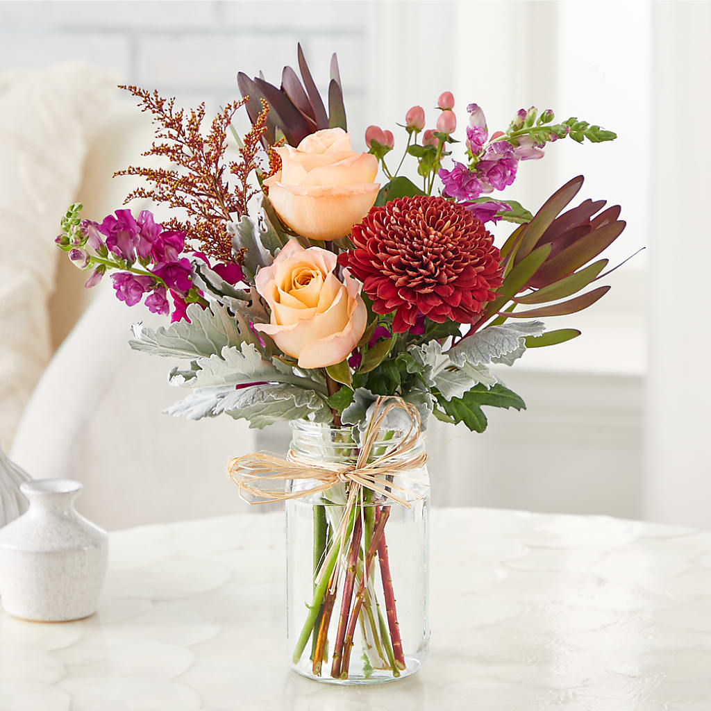 Moody Hues Bouquet –  Floral Boutique, Lynnfield MA