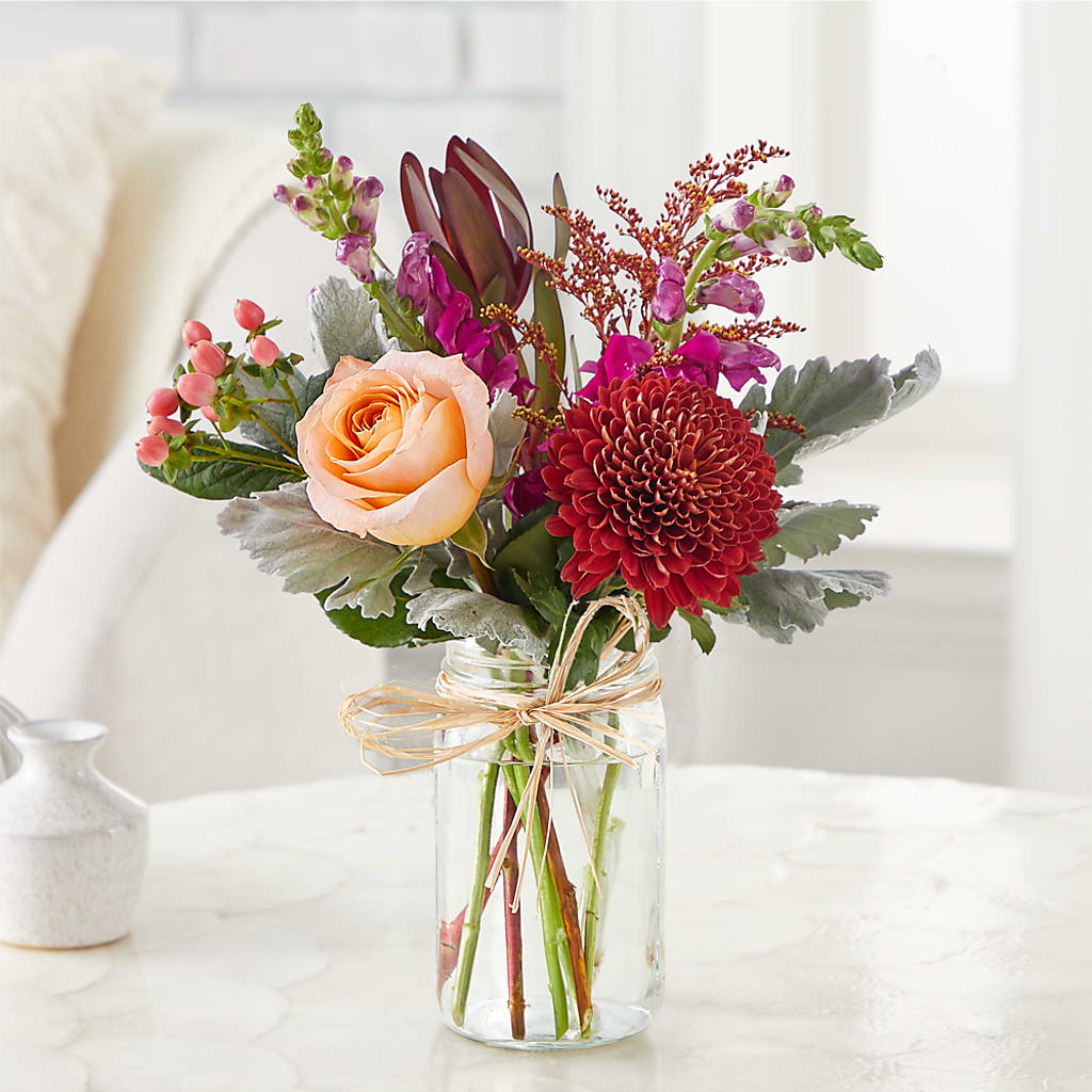 Moody Hues Bouquet –  Floral Boutique, Lynnfield MA