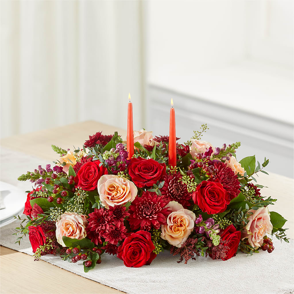 Most Thankful Centerpiece –  Floral Boutique, Lynnfield MA