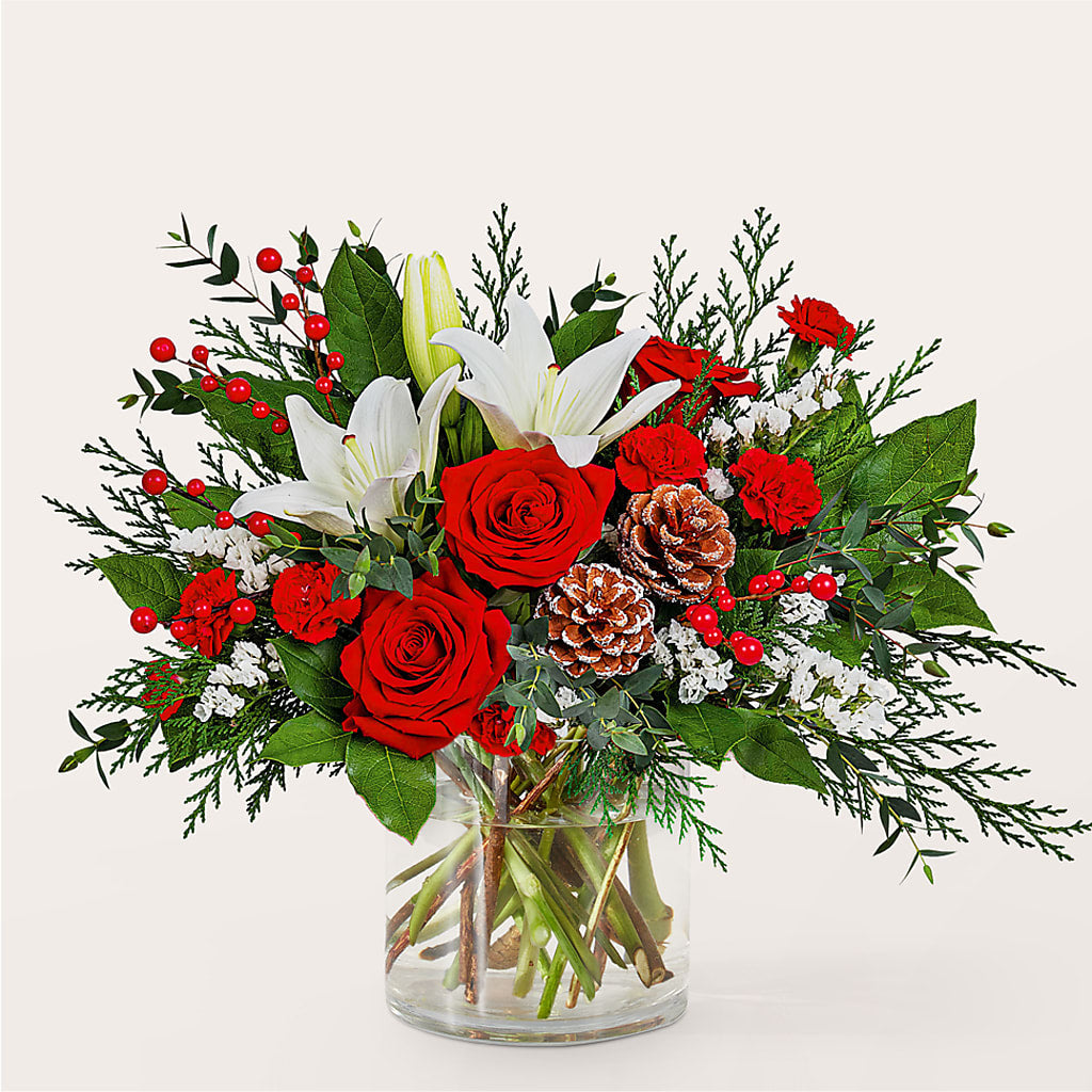 Best in Snow Bouquet –  Floral Boutique, Lynnfield MA