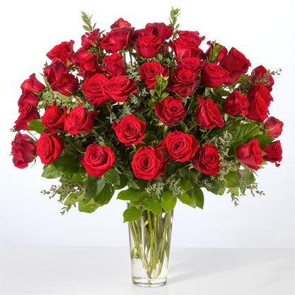 Forever Yours Fifty Stem Red Rose Bouquet –  Floral Boutique, Lynnfield MA
