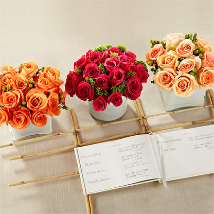 Dawn Rose Centerpiece –  Floral Boutique, Lynnfield MA